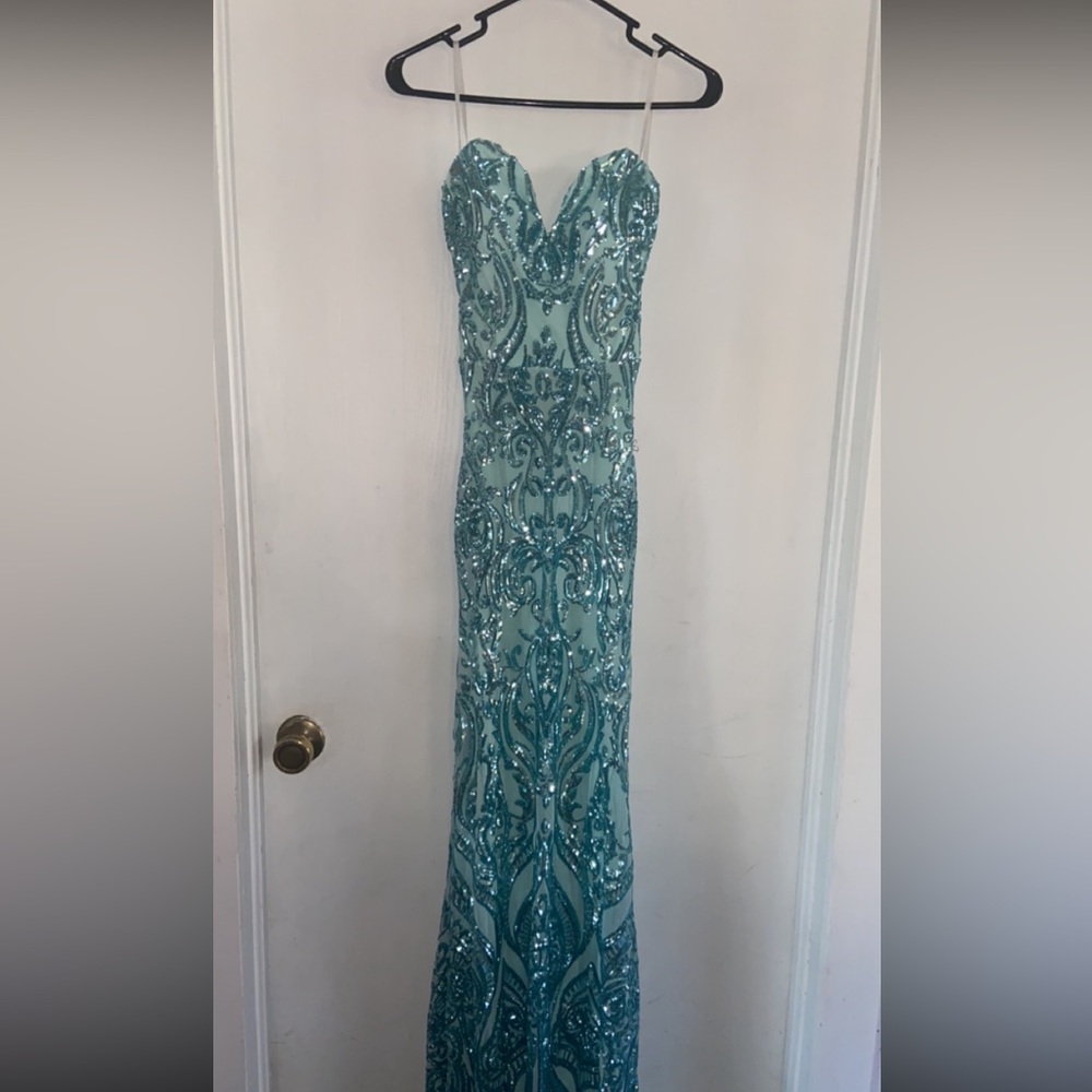 Sequins Prom Dress